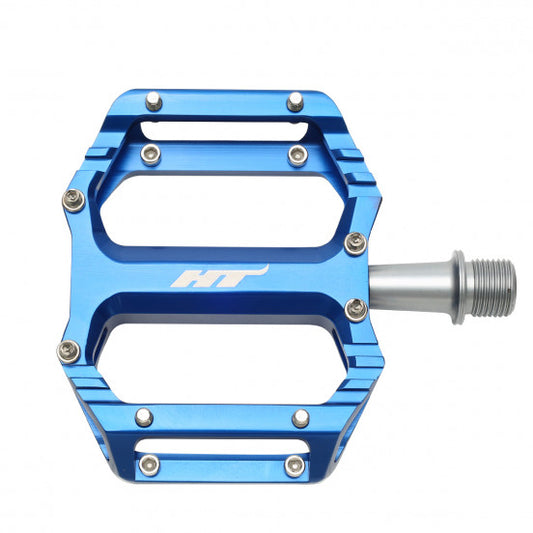HT COMPONENTS AR09SX platte pedalen marineblauw