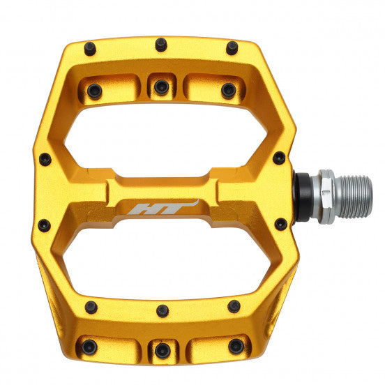 HT COMPONENTS Spider AF03 Gold platte pedalen