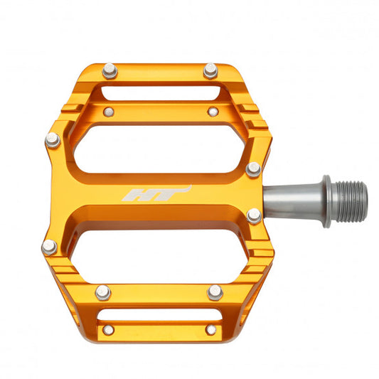 HT COMPONENTS AR09 Oranje platte pedalen
