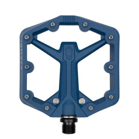 Platte pedalen CRANKBROTHERS STAMP 1 Gen2 Groot Blauw