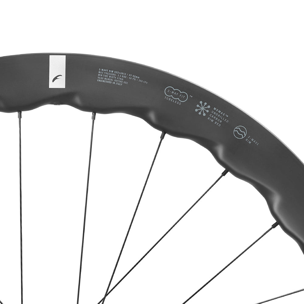 Paar FULCRUM SONIQ GR 2WF C30 AFS XDR wielen + 2WF ventiel