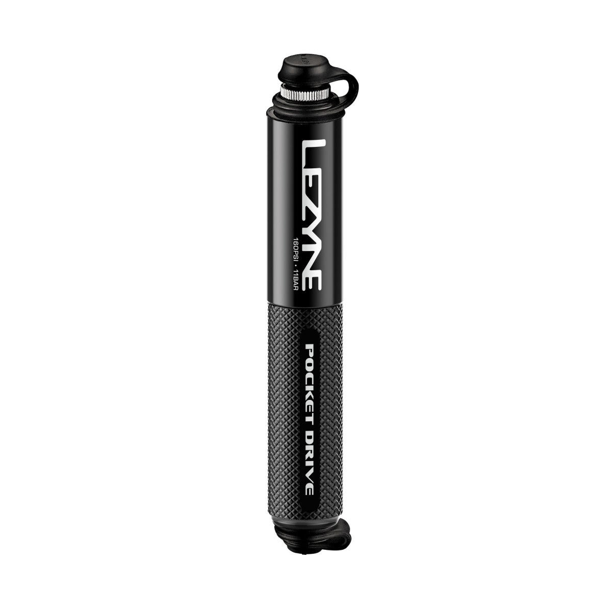 LEZYNE POCKET DRIVE HP Handpomp Zwart