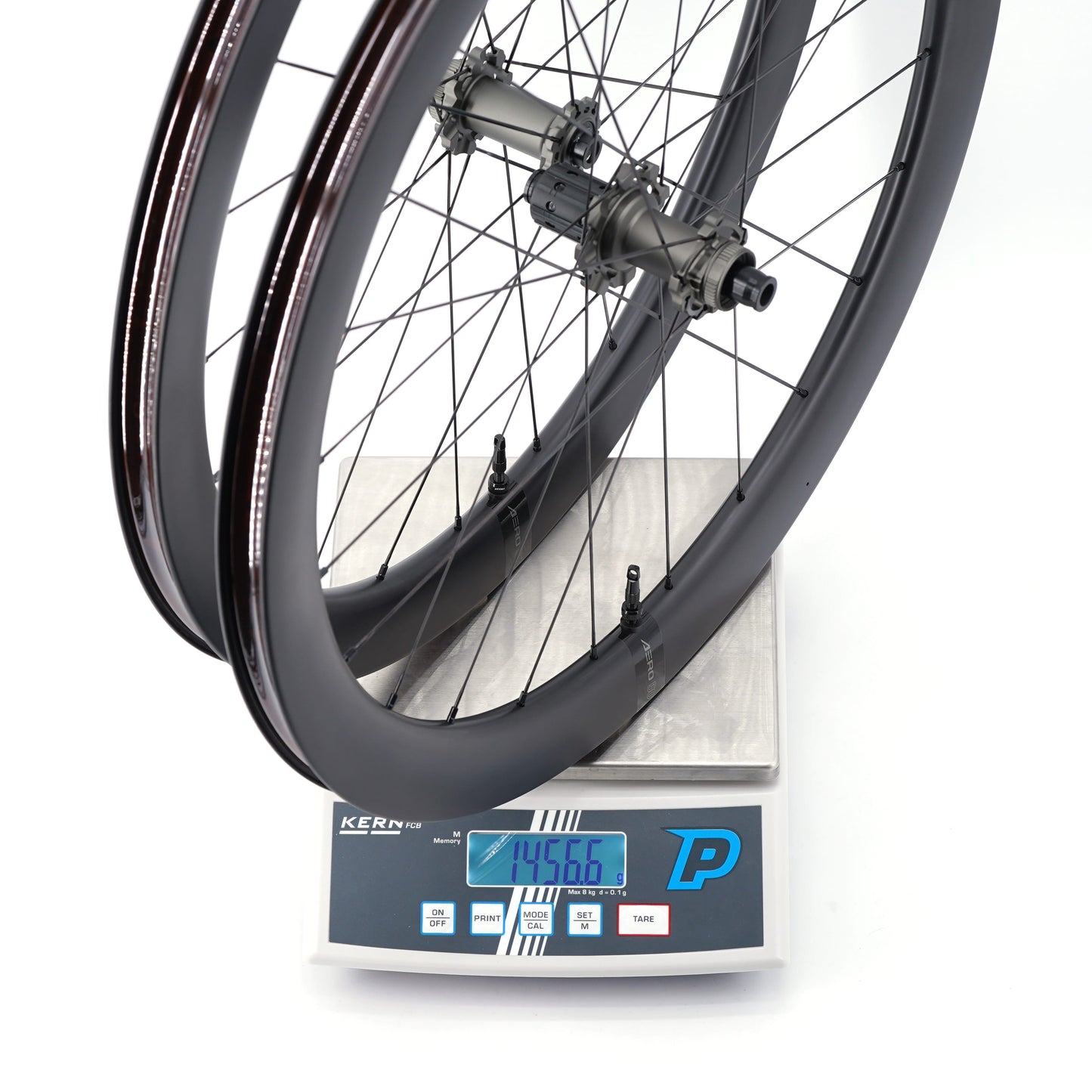 Paar SCOM AERO 50 Tubeless wielen (Center Lock)