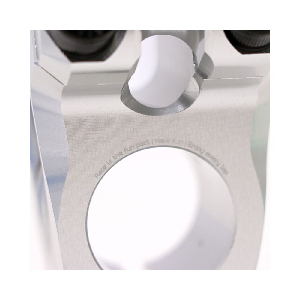 Stuurpen PRIDE CAYMAN V2 Ø22.2mm Zilver