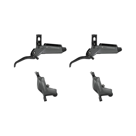 Paar SRAM Code BRONZE STEALTH grijze remmen