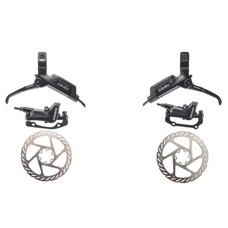 Paar SRAM LEVEL Black schijfremmen