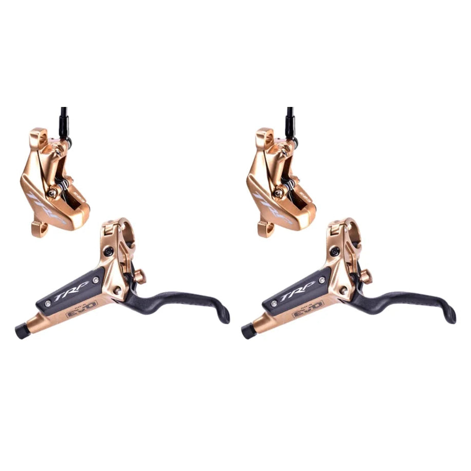 Paar TRP DHR EVO Gold remmen