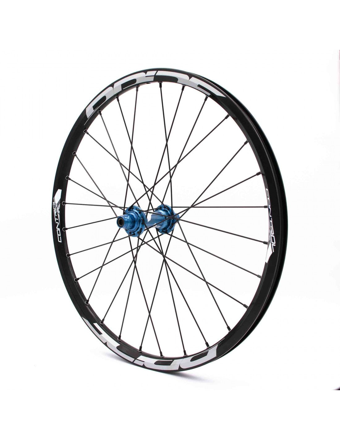 Wielenpaar PRIDE 20" (451mm) Control V1 Disc Assen 10/10mm Blauw