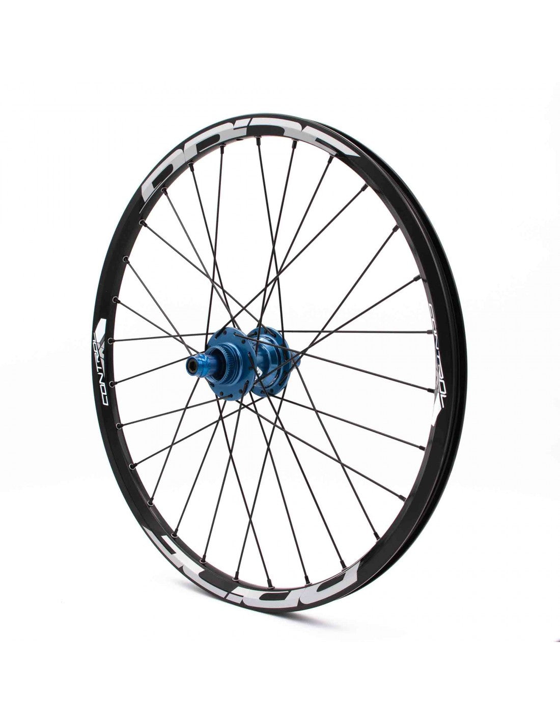 Wielenpaar PRIDE 20" (451mm) Control V1 Disc Assen 10/10mm Blauw