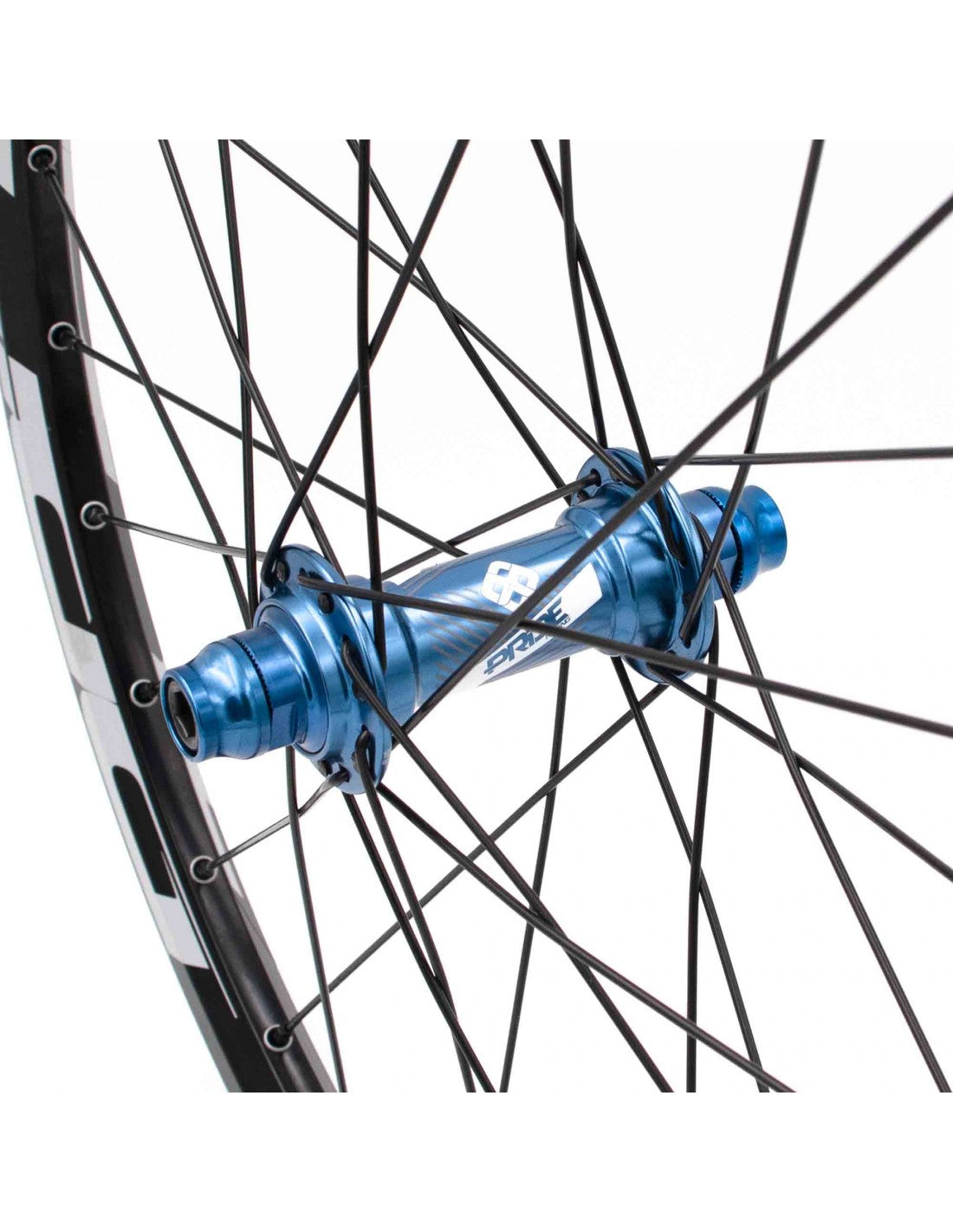 Wielenpaar PRIDE 20" (451mm) Control V1 Disc Assen 10/10mm Blauw