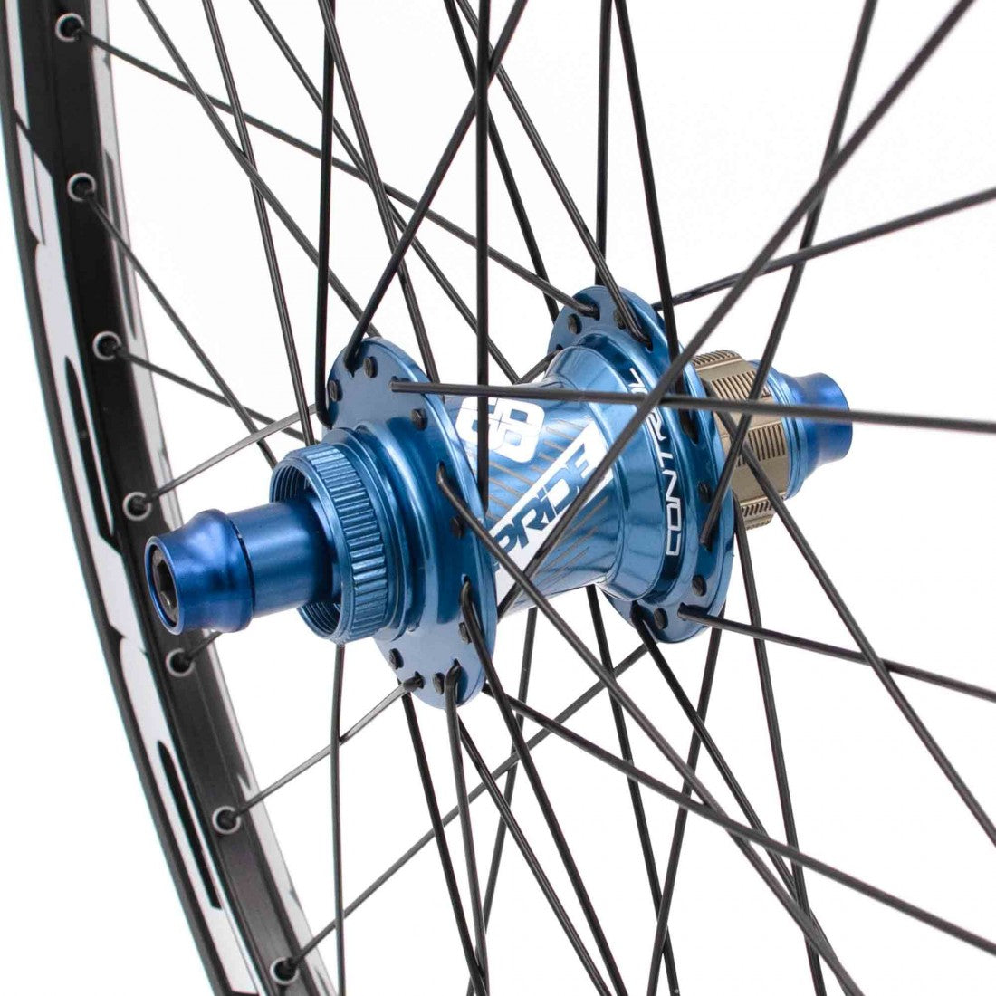 Wielpaar PRIDE 24" (507mm) Control V1 Disc Assen 20/10mm Blauw