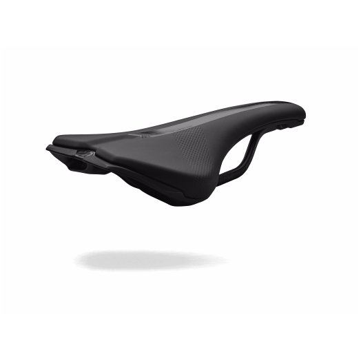 Zadel PRO Turnix Team 142mm Carbon Rails Zwart