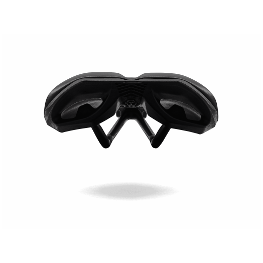 Zadel PRO Turnix Team 142mm Carbon Rails Zwart