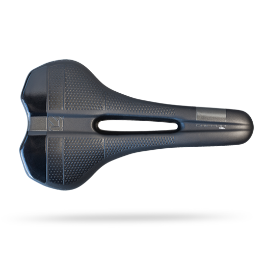 PRO GRIFFON GEL zadel 152mm Roestvrijstalen rails Zwart