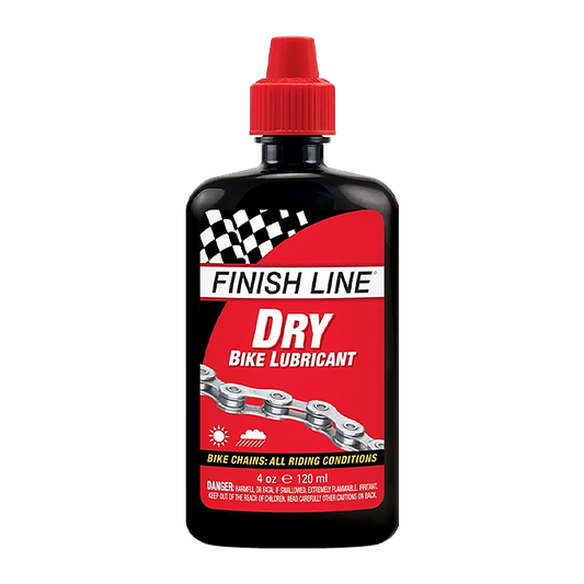 Kettingsmeermiddel FINISH LINE DRY LUBE Teflon - Alle Omstandigheden (120 ml)