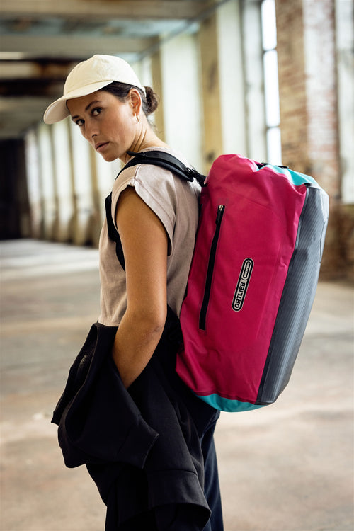 Reistas ORTLIEB DUFFLE LITE Cyberblauw/Roze