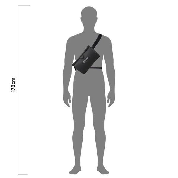 ORTLIEB VELO SLING FLEX Stuurtas 2,5 L Zwart