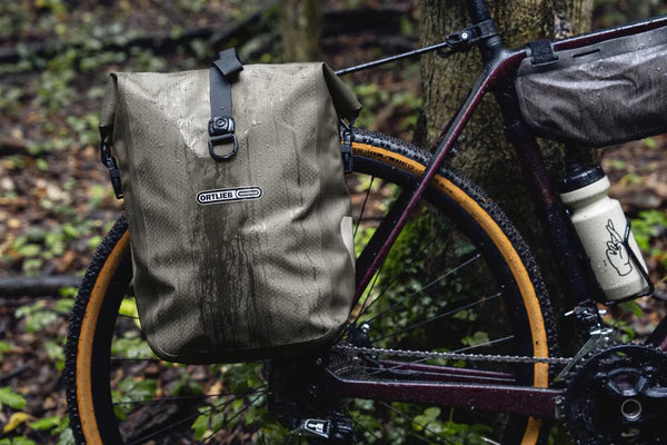 Paar ORTLIEB GRAVEL PACK QL 2.2 29 L Beige Bagagetassen