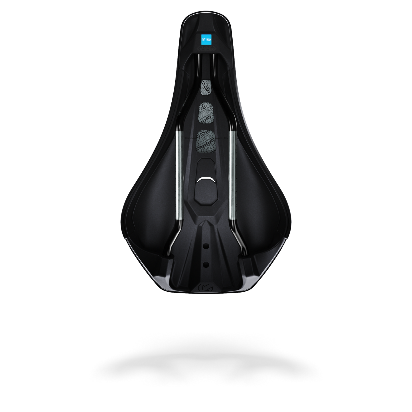 STEALTH OFFROAD PERFORMANCE 142mm PRO Zadel Roestvrijstalen Rails Zwart