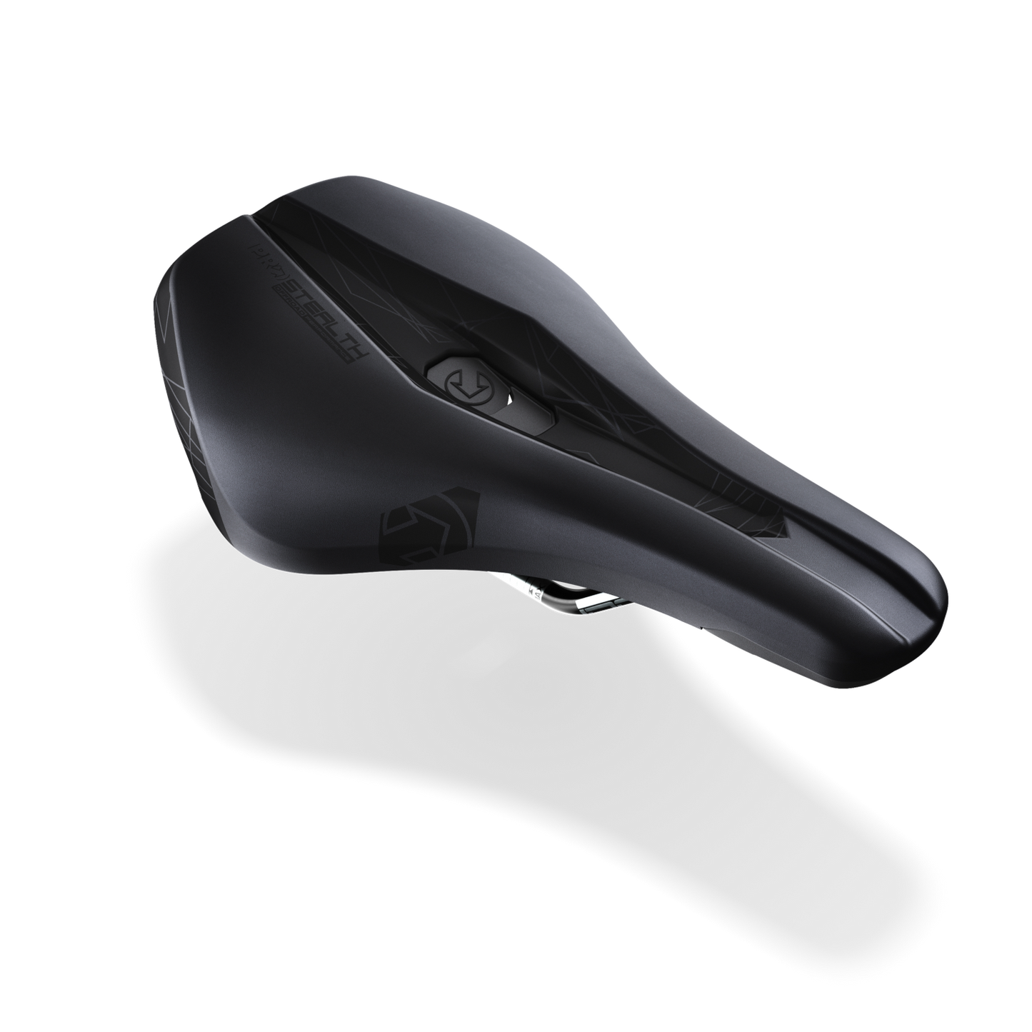 STEALTH OFFROAD PERFORMANCE 142mm PRO Zadel Roestvrijstalen Rails Zwart