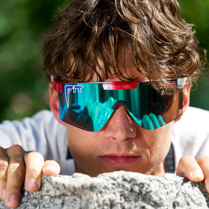 PIT VIPER THE FIRECRACKER ORIGINAL WIDE HDPV Polariserende Bril Blauw