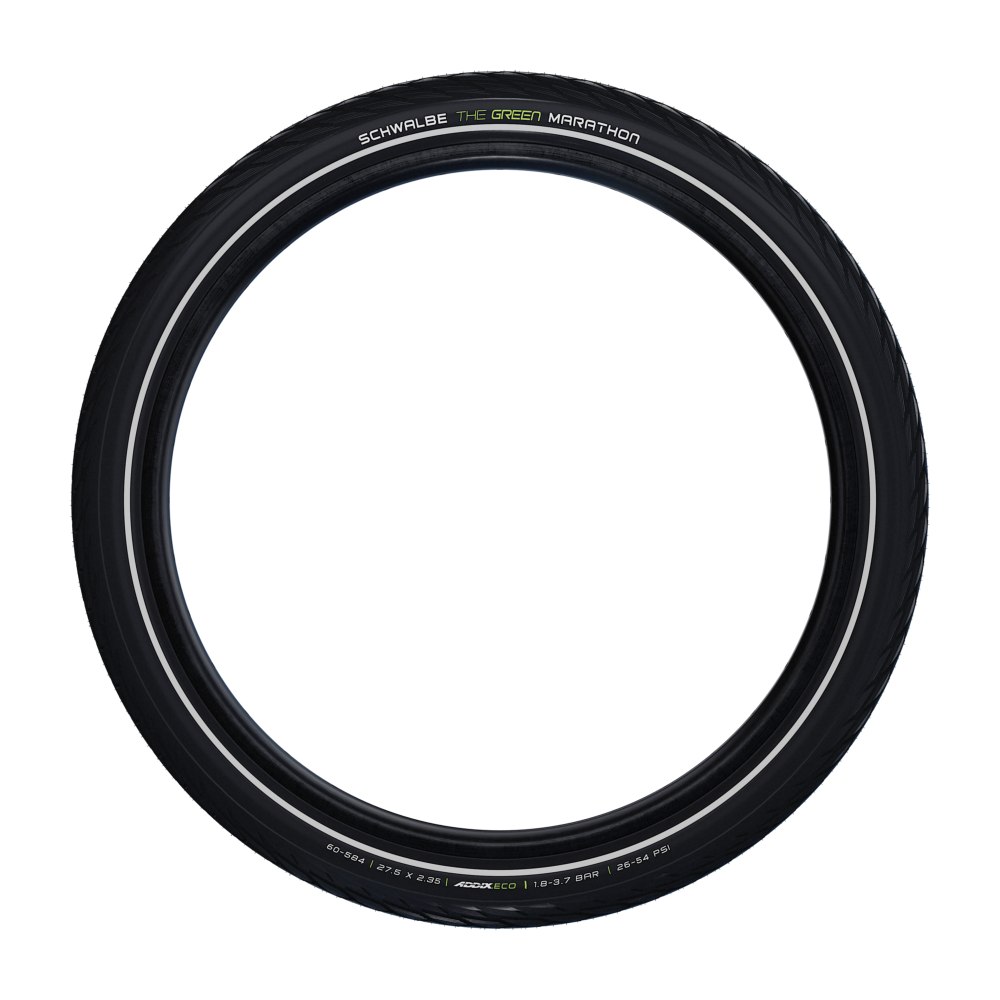 SCHWALBE GREEN MARATHON 27.5x2.15 ADDIX ECO GreenGuard Tubetype Trekvaste band