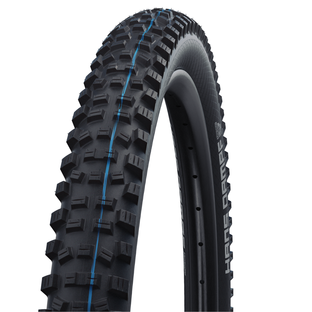 SCHWALBE HANS DAMPF 29x2.35 ADDIX SPEEDGRIP SUPERTRAIL Tubeless Ready Zachte Zwarte band