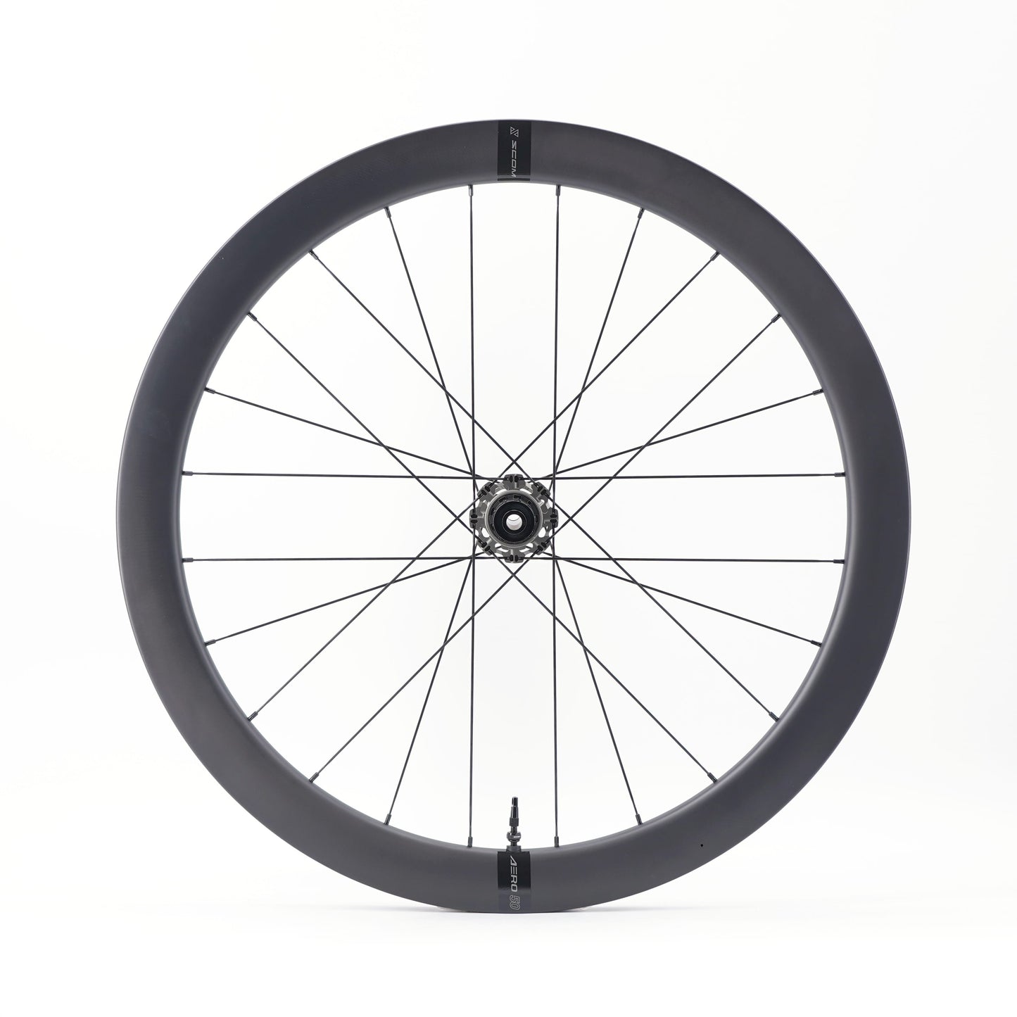 Paar SCOM AERO 50 Tubeless wielen (Center Lock)