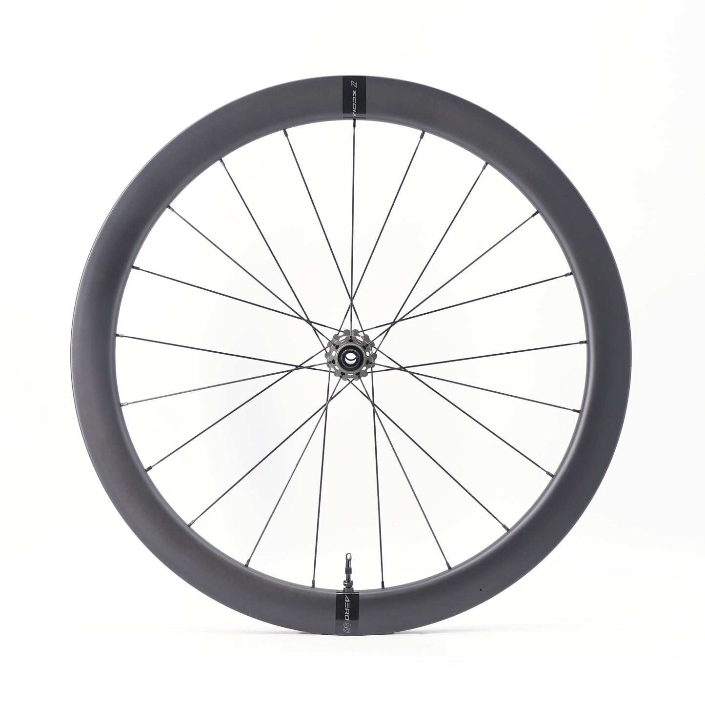Paar SCOM AERO 50 Tubeless wielen (Center Lock)