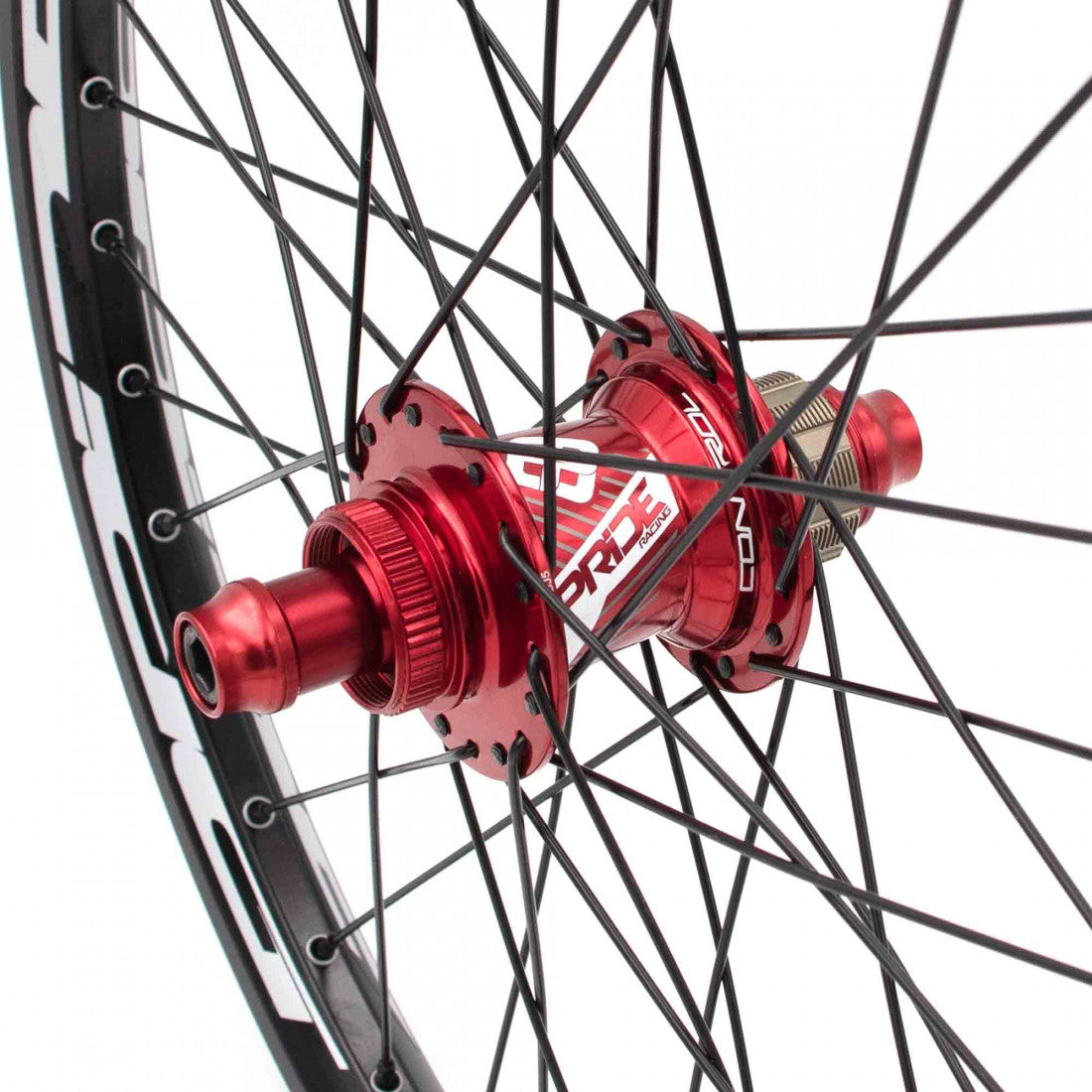 Wielpaar PRIDE 20" (406mm) Control V1 Disc Assen 20/10mm Rood
