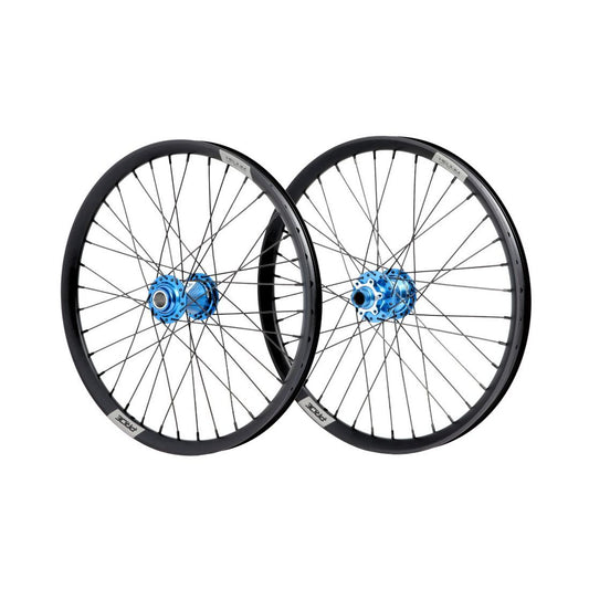 Wielenpaar PRIDE 20" (406mm) Control V2 Disc Helium M24 Assen 20/15mm Blauw