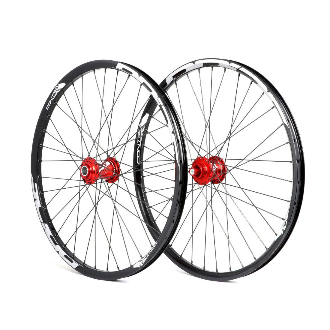 Wielpaar PRIDE 24" (507mm) Control V1 Disc Assen 20/10mm Rood