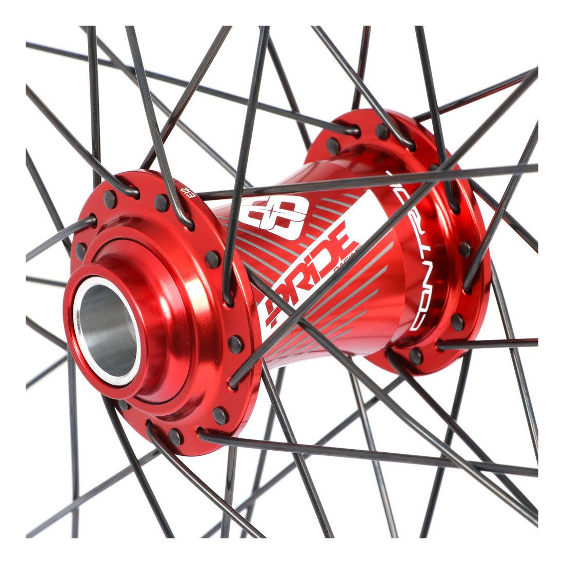Wielpaar PRIDE 24" (507mm) Control V1 Disc Assen 20/10mm Rood