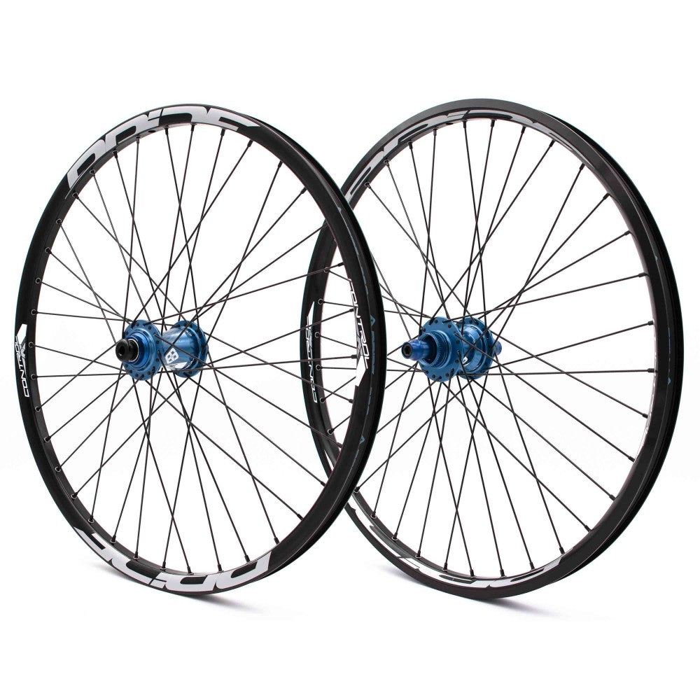 Wielpaar PRIDE 20" (451mm) Control V2 Disc Assen 10/15mm Blauw