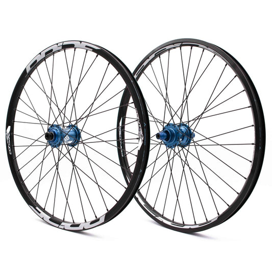 Wielpaar PRIDE 20" (451mm) Control V2 Disc Assen 10/15mm Blauw
