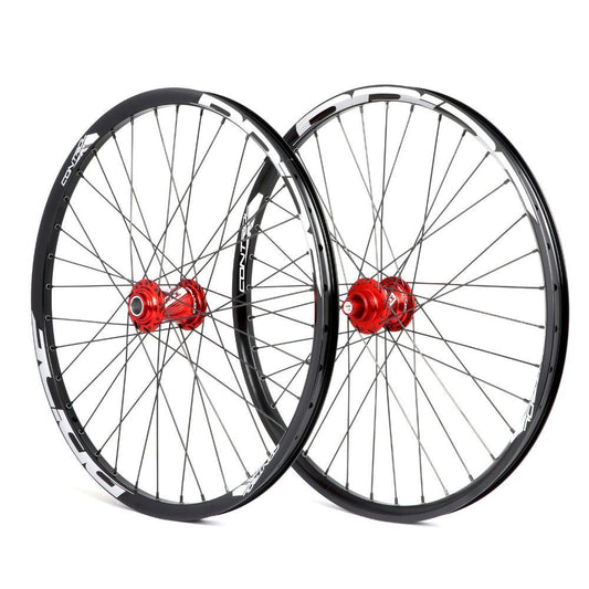 Wielpaar PRIDE 20" (451mm) Control V2 Disc Assen 10/15mm Rood