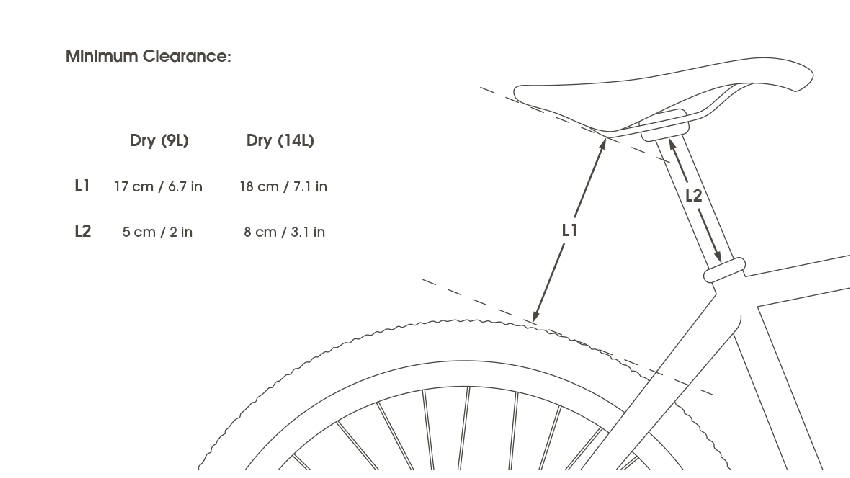 APIDURA EXPEIDITION SADDLE PACK 14 L Zwart