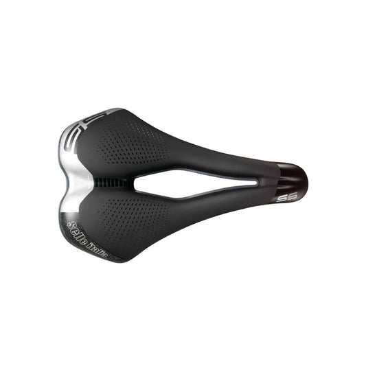 Zadel SELLE ITALIA S 5 SUPERFLOW L Fec-rails Zwart
