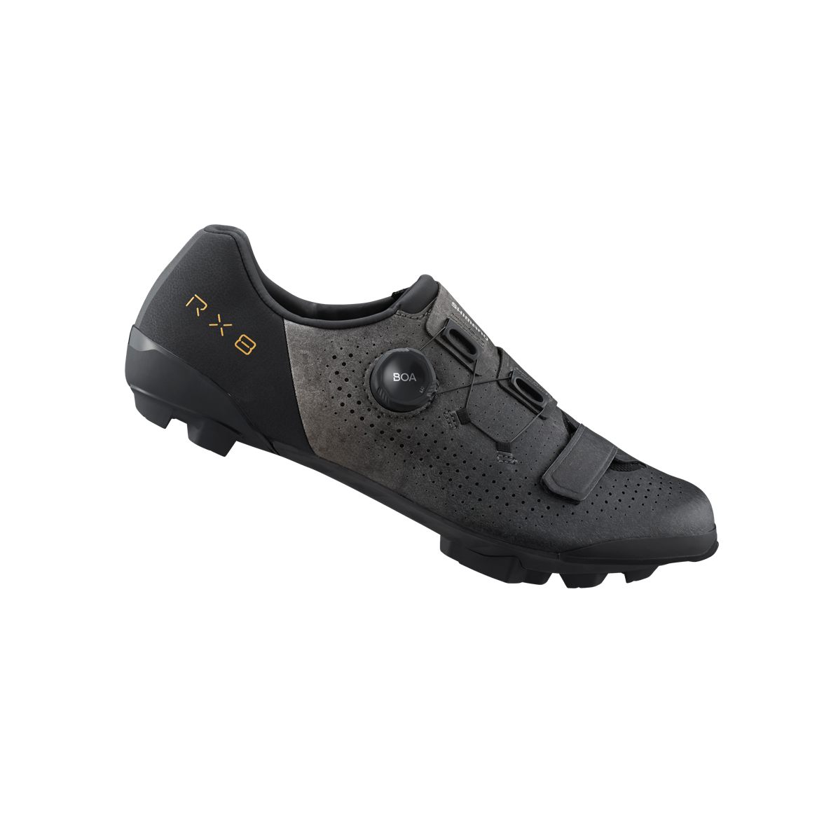 SHIMANO RX8 Gravel Schoenen Zwart 2025