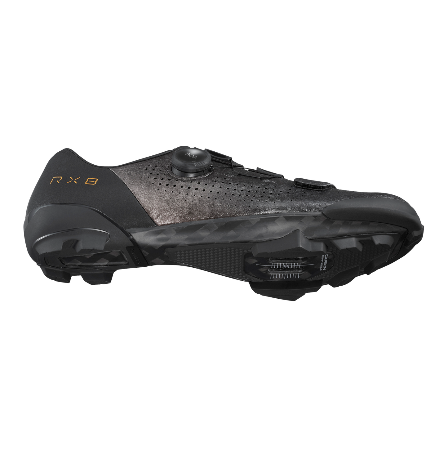 SHIMANO RX8 Gravel Schoenen Zwart 2025