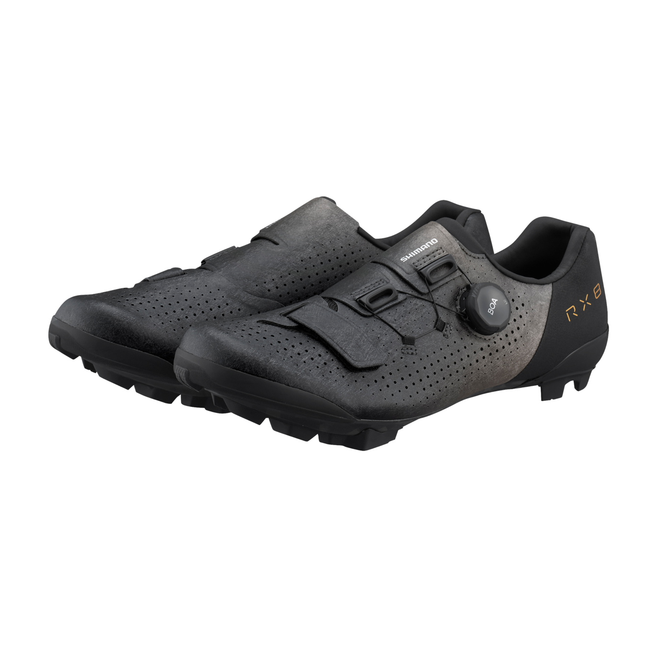 SHIMANO RX8 Gravel Schoenen Zwart 2025