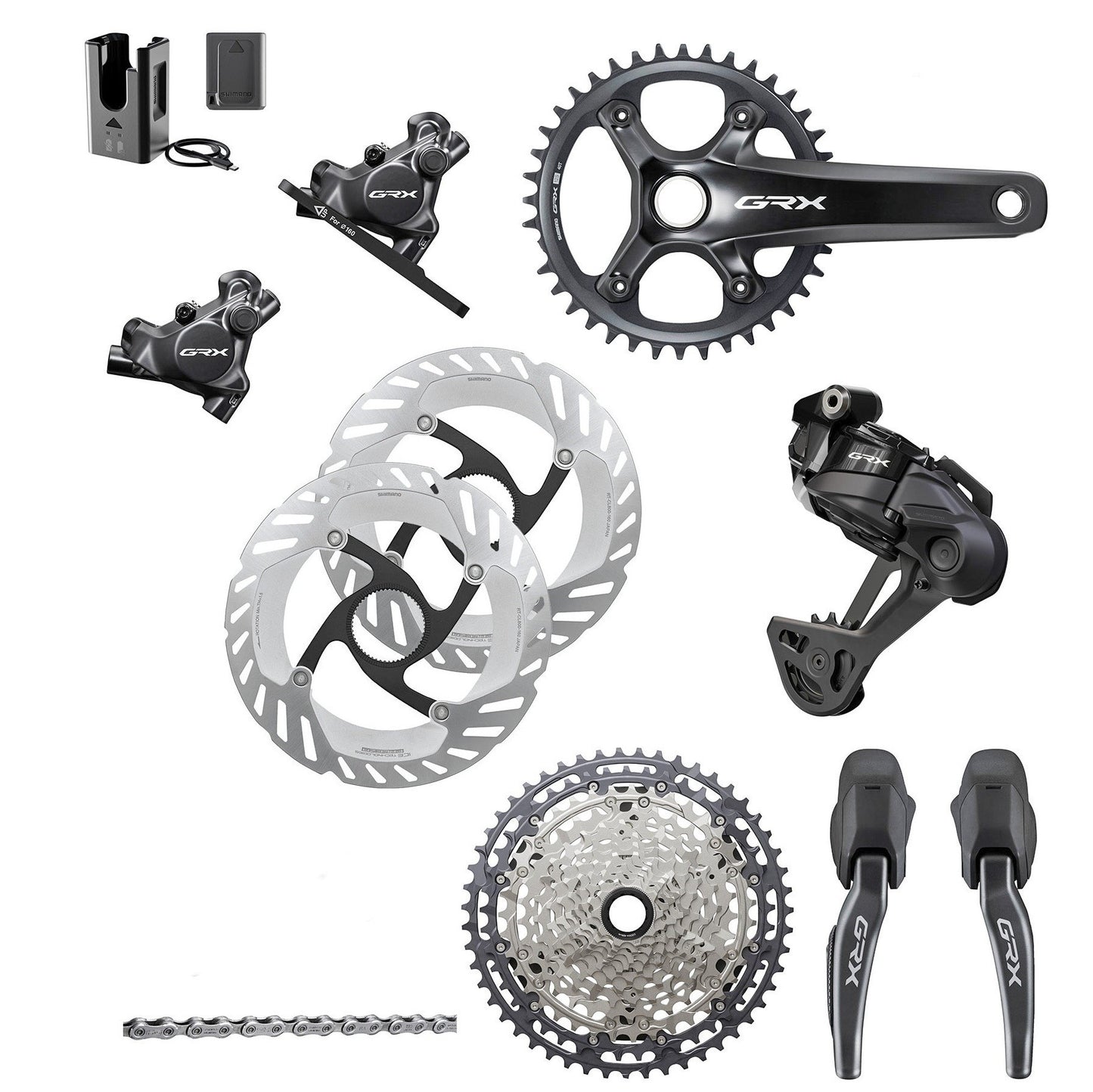 SHIMANO GRX RX827 Di2 1x12V groepset
