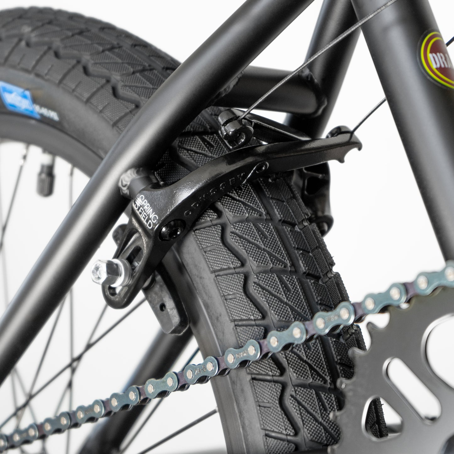 BMX SIBMX DRAAK 20" mat zwart