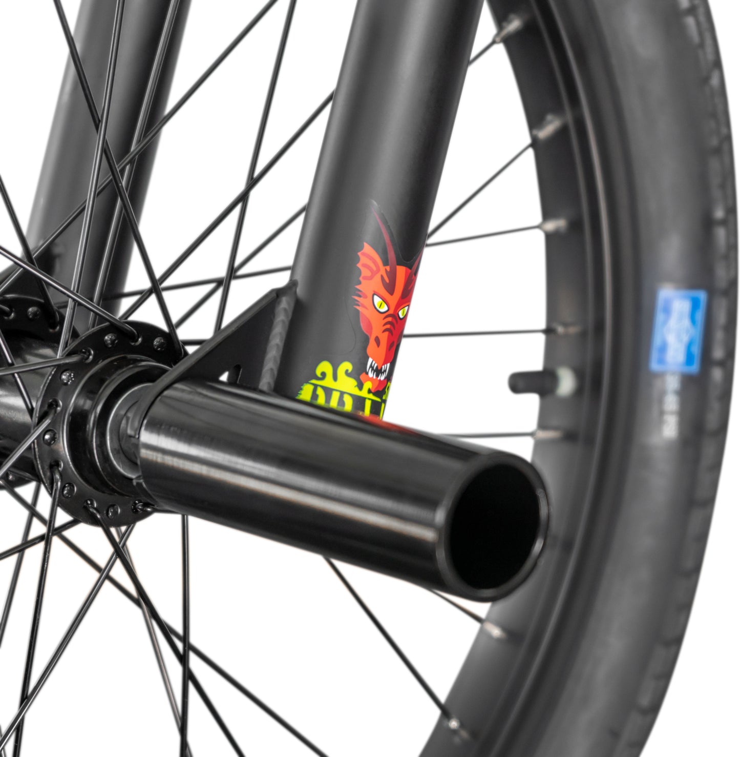 BMX SIBMX DRAAK 20" mat zwart