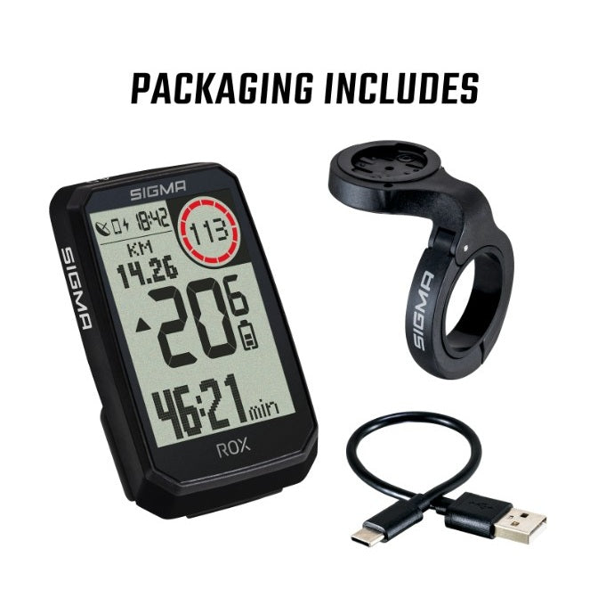 GPS SIGMA ROX 4.0 ENDURANCE Zwart