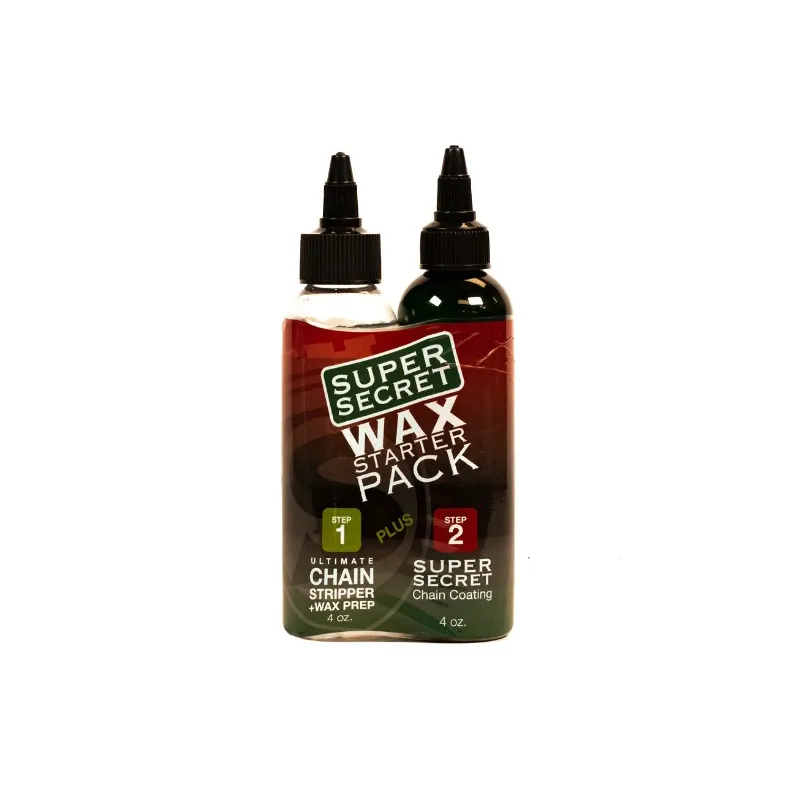SILCA CHAIN STRIPPER en SUPER SECRET Kettingvoorbereiding en -smeerpakket 2x120ml