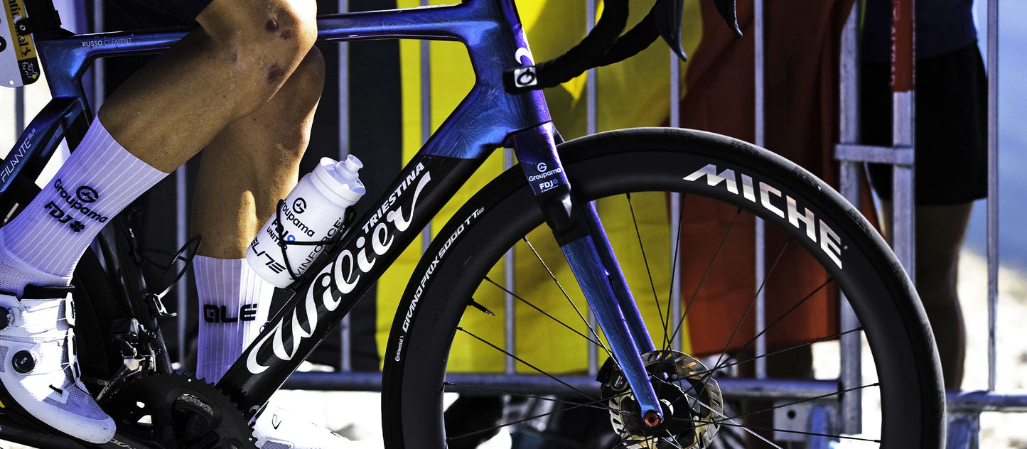 Paar MICHE KLEOS RD DX50 Tubeless Ready (Center Lock) Team Editie Wielen
