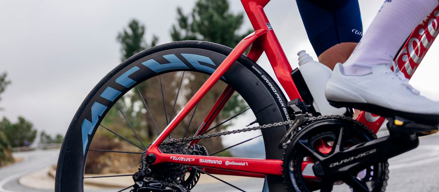Paar MICHE DEVA RD 52 Tubeless Ready wielen (Center Lock) Zilver
