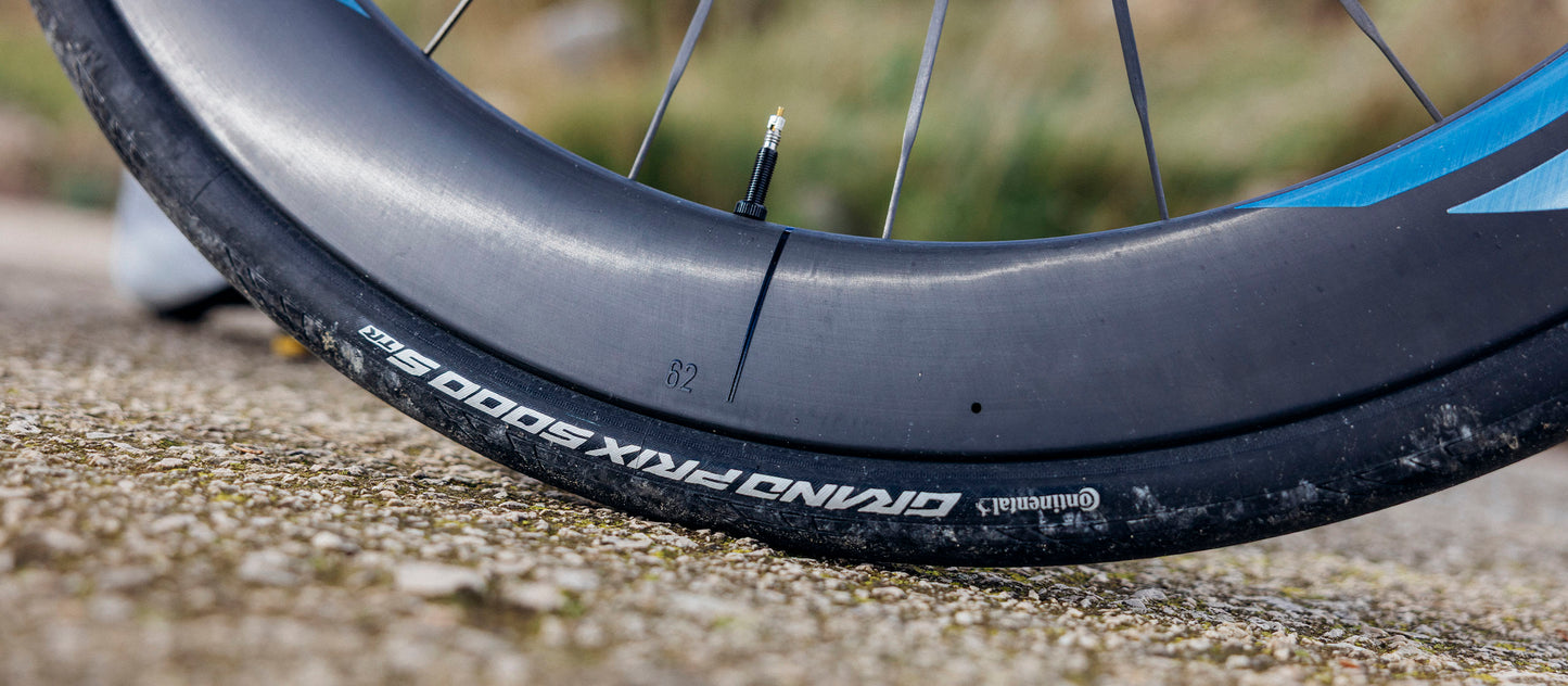 Paar MICHE DEVA RD 52 Tubeless Ready wielen (Center Lock) Zilver