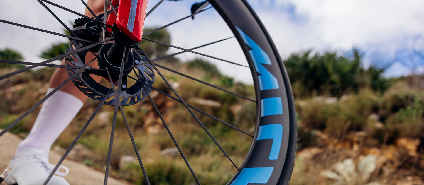 Paar MICHE DEVA RD 52 Tubeless Ready wielen (Center Lock) Zilver